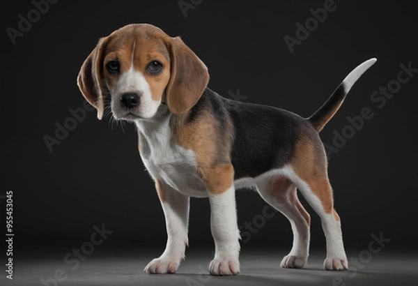 Fototapeta Charming Beagle Pup