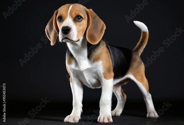 Fototapeta Charming Beagle Pup
