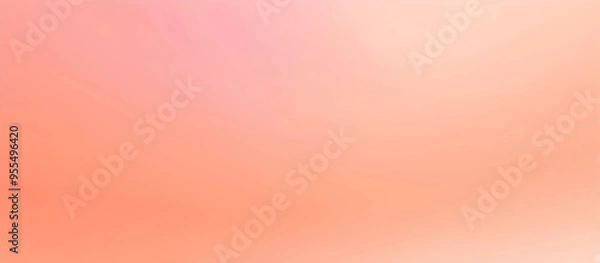 Fototapeta peach pink solid background color gradient background