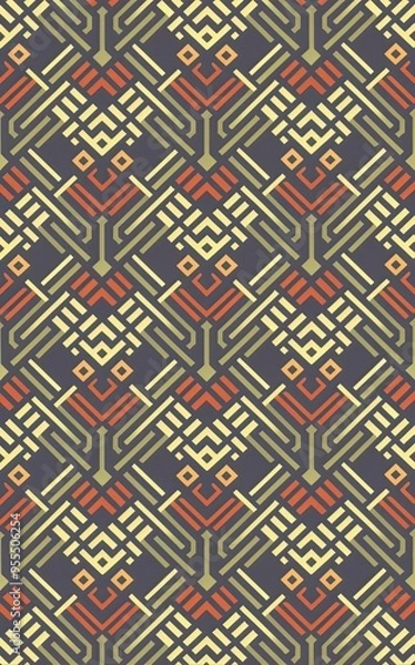 Fototapeta hires Abstract seamless pattern Marble material texture with different designs and types
