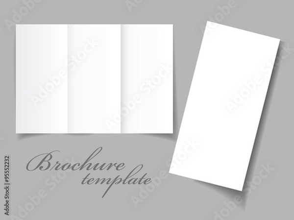 Fototapeta Brochure template