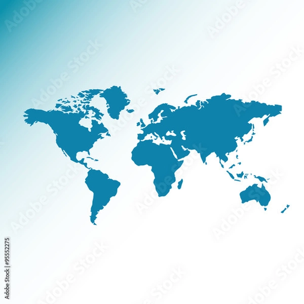 Fototapeta World infographic