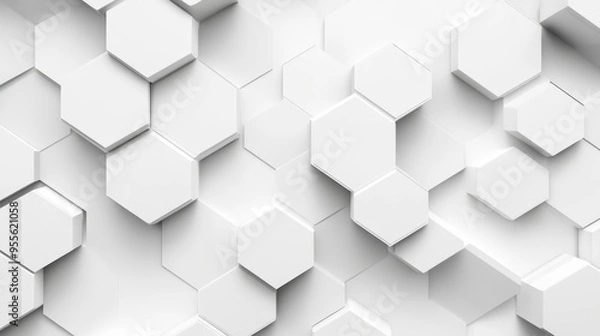Fototapeta Gray Geometric Background. Elegant and Delicate Texture for Dynamic Business Presentation