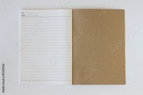 Fototapeta book last page