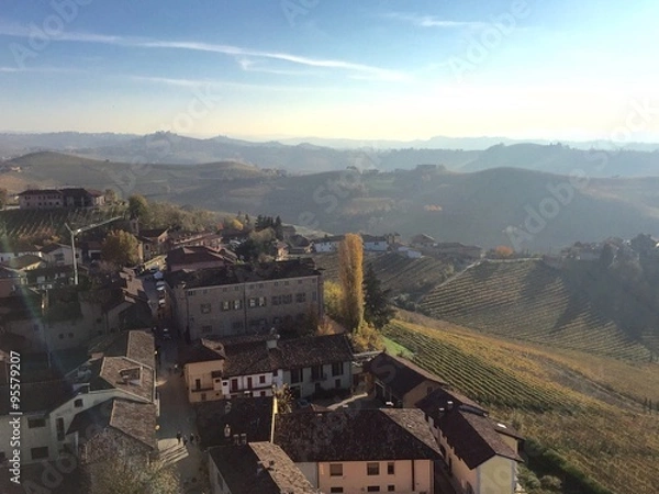 Fototapeta Barbaresco, Langhe - Piemont