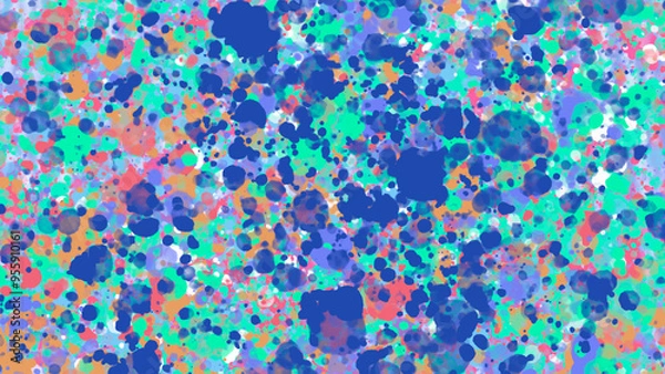 Fototapeta colorful abstract design. watercolor abstract background.
