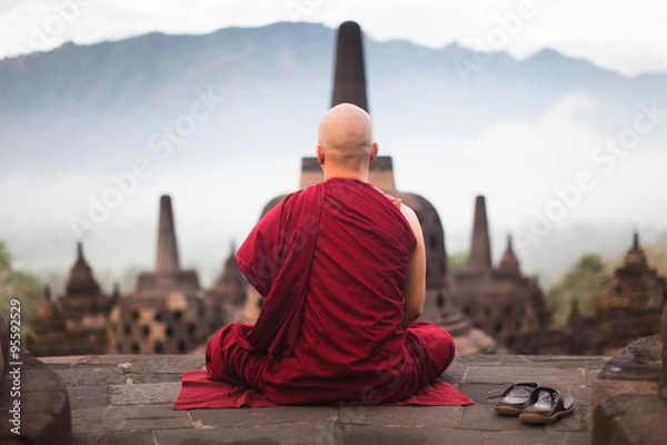 Obraz Buddyjski Borobudur