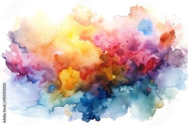 Fototapeta Abstract Watercolor Background.