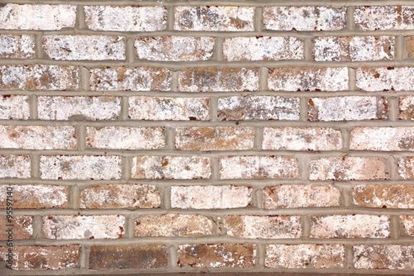 Obraz red brick wall
