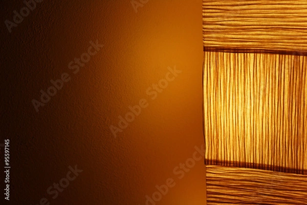 Obraz bamboo lamp