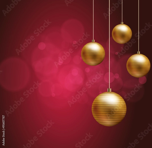 Obraz Christmas background