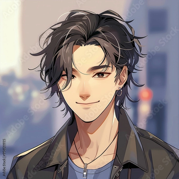 Obraz anime character