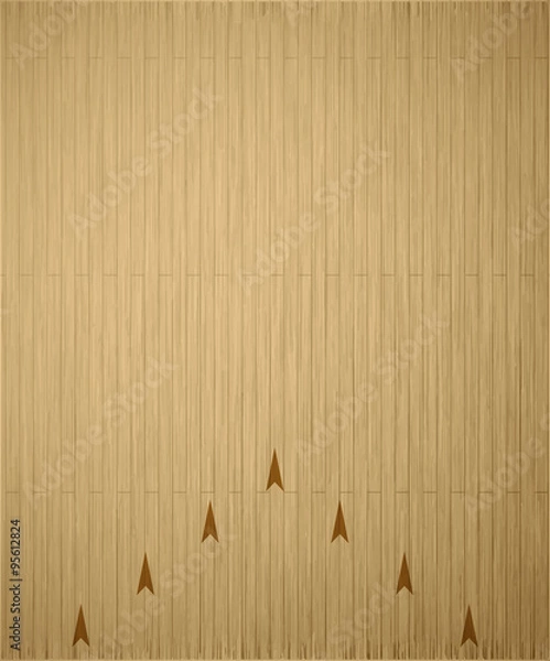 Obraz bowling realistic theme  Editable vector 