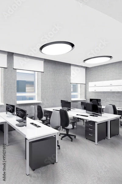 Obraz Empty modern office interior work place