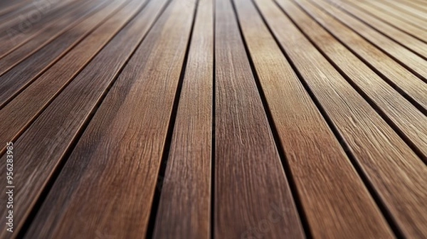 Fototapeta 3D rendering of a beautiful wooden background