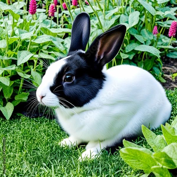 Obraz rabbit in the grass