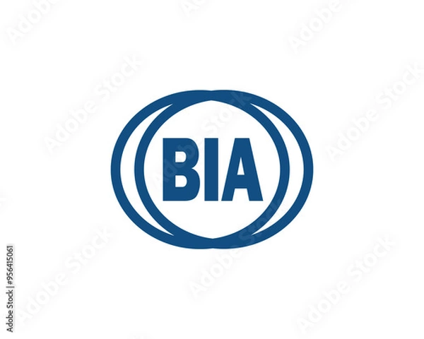 Obraz BIA logo design vector template. BIA