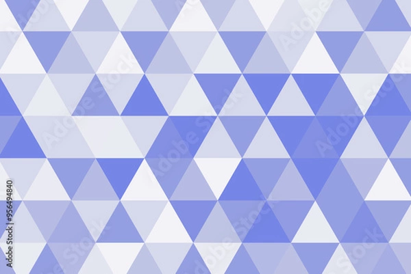 Fototapeta Pyramid patterned blue geometrical background