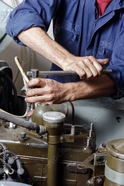 Fototapeta Auto mechanic