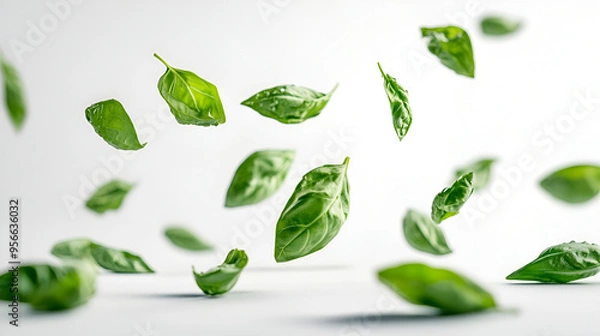 Obraz green leaves background