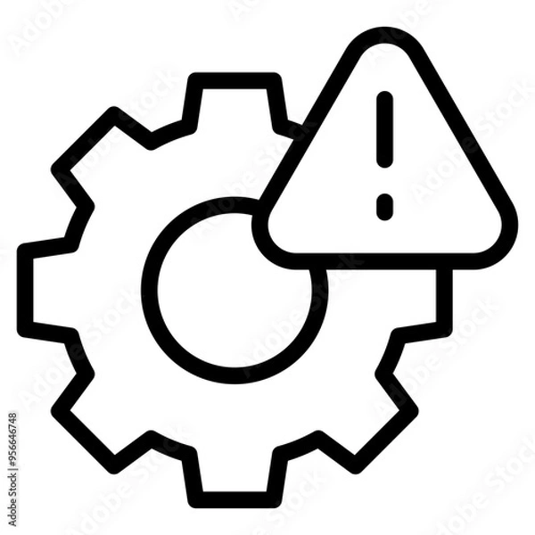 Fototapeta icon risk management