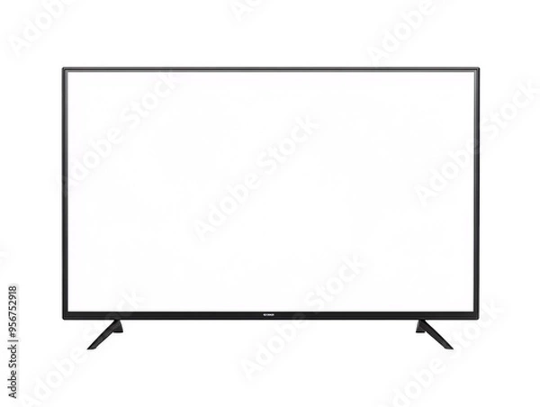 Fototapeta a large screen with a white screen