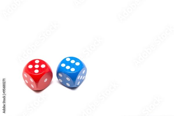 Fototapeta サイコロ（５と６）