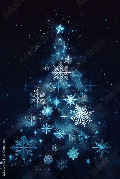 Obraz Christmas tree