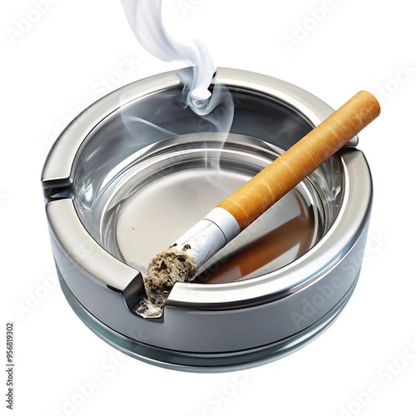 Fototapeta cigarette and ashtray