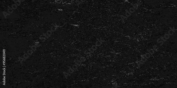 Fototapeta Abstract dark background black and white dusty wall texture with scratches and cracks . gray concreate surface plaster old rough dirty wall texture, white marble texture, grunge texture. 