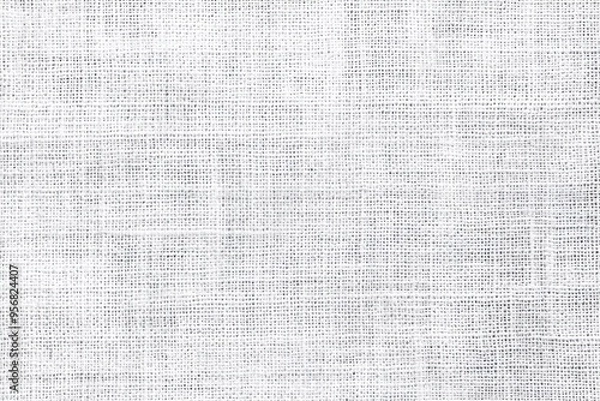 Fototapeta White woven fabric texture
