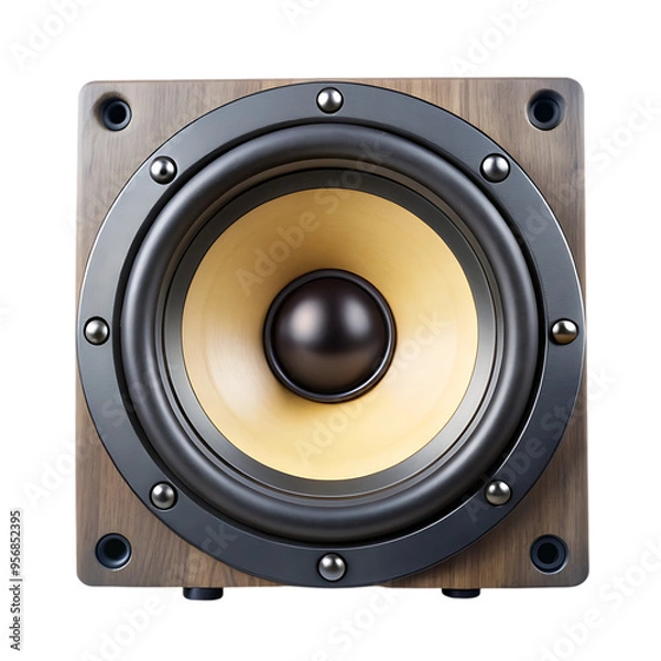 Fototapeta speaker isolated on white background