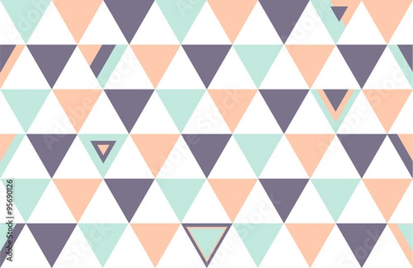 Fototapeta US Top Colors Background Triangle Polygon 2015 Vector Illustration