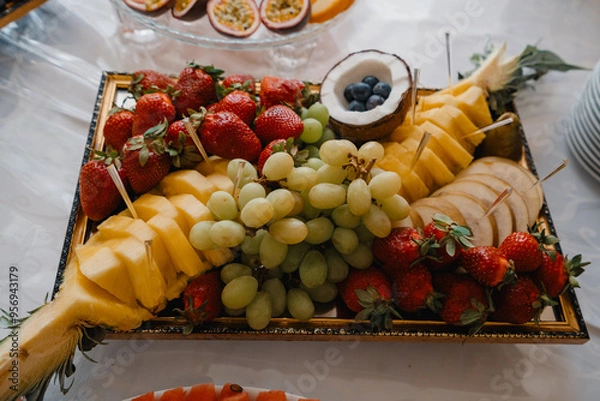 Obraz vegetables on a table