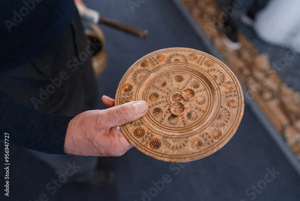 Obraz coins in the hands