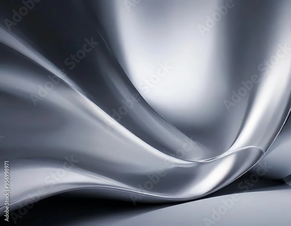 Obraz black and white background with smooth