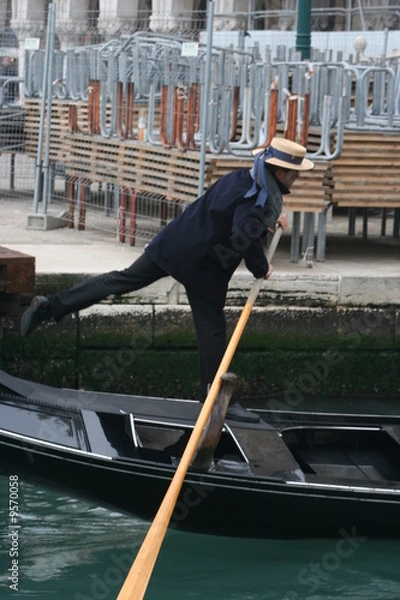 Obraz gondolier