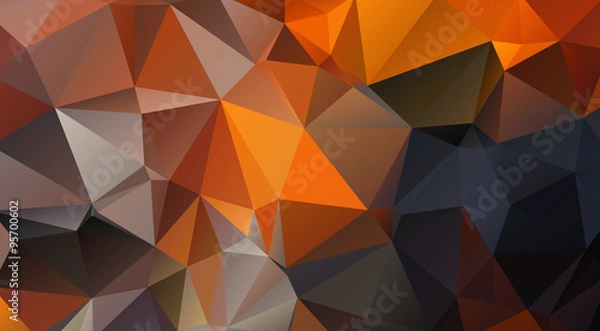 Obraz Contrasty triangle shaped background