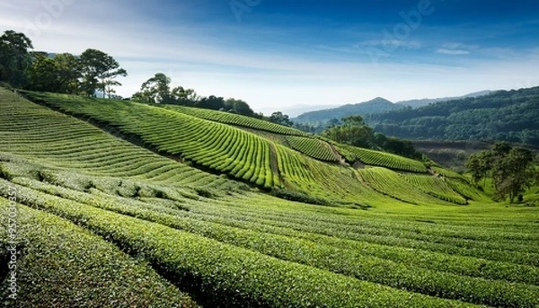 Obraz vineyard., vine, scenery, plant, grapes, grape, leaf, clouds, spring