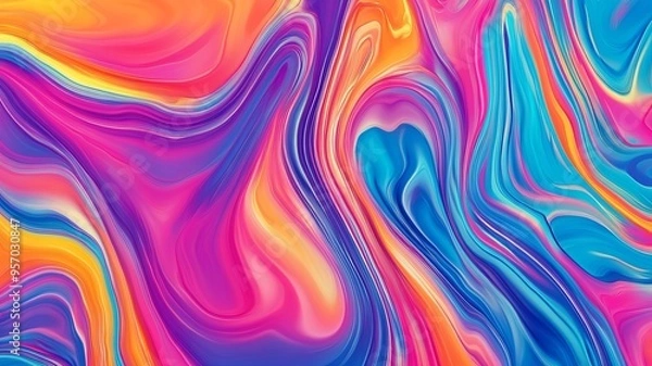 Fototapeta The concept of holidays and friendship is abstract colorful pattern contemporary with creative pattern colors gift packaging abstraction texture artistic template for design concepts background