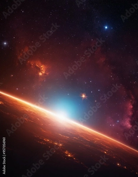 Obraz view the earth from space