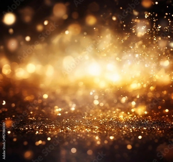 Fototapeta gold glitter background