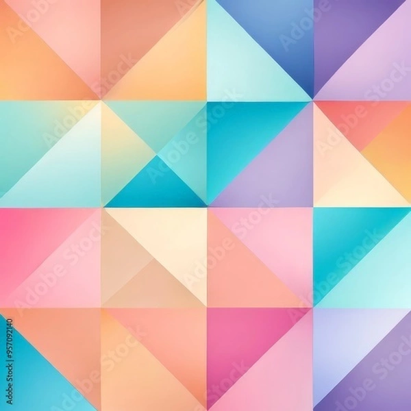 Fototapeta colorful geometric pattern background