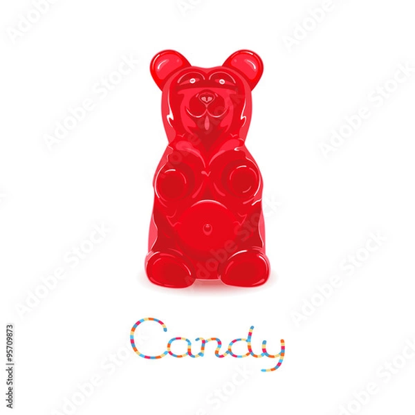 Fototapeta Gummy bear