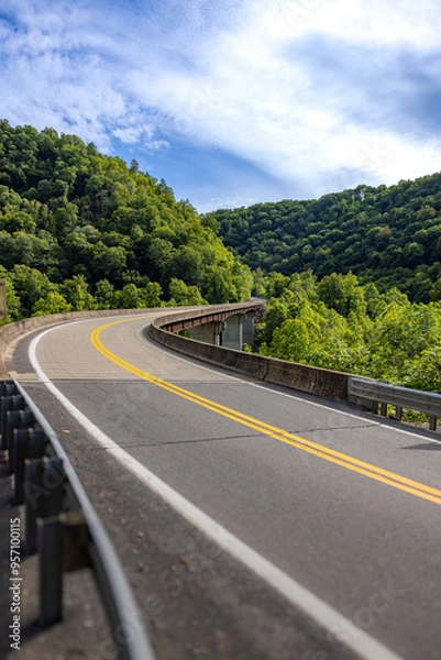 Obraz road in the mountains