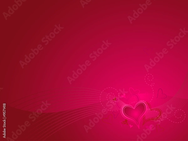 Obraz Valentine's Background