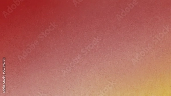 Obraz Red and orange gradient softly blending from top to bottom background.