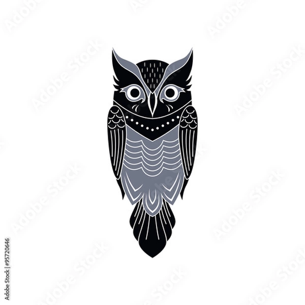 Obraz decorative owl art
