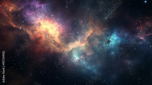 Obraz galaxy texture background