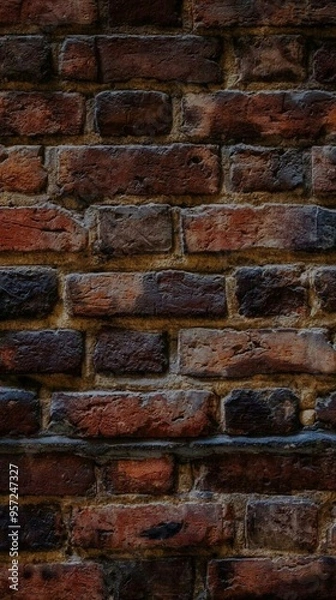 Fototapeta old brick wall